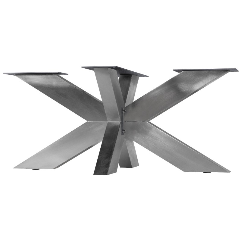 Patas de mesa Duncan, 98 x 58 x 43 cm, acero inoxidable Patas de mesa Duncan, 98 x 58 x 43 cm, acero inoxidable