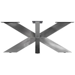 Patas de mesa Duncan, 98 x 58 x 43 cm, acero inoxidable Patas de mesa Duncan, 98 x 58 x 43 cm, acero inoxidable