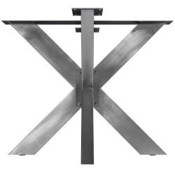 Patas de mesa Duncan, 85 x 85 x 71 cm, acero inoxidable Patas de mesa Duncan, 85 x 85 x 71 cm, acero inoxidable