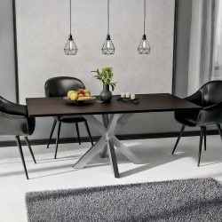 Patas de mesa Duncan, 85 x 85 x 71 cm, acero inoxidable Patas de mesa Duncan, 85 x 85 x 71 cm, acero inoxidable