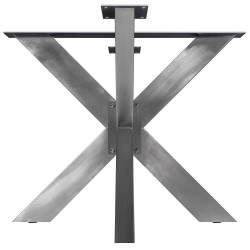 Patas de mesa Duncan, 120 x 68 x 71 cm, acero inoxidable Patas de mesa Duncan, 120 x 68 x 71 cm, acero inoxidable