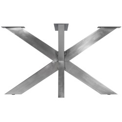 Patas de mesa Duncan, 120 x 68 x 71 cm, acero inoxidable Patas de mesa Duncan, 120 x 68 x 71 cm, acero inoxidable