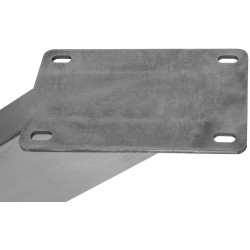 Patas de mesa Duncan, 120 x 68 x 71 cm, acero inoxidable Patas de mesa Duncan, 120 x 68 x 71 cm, acero inoxidable