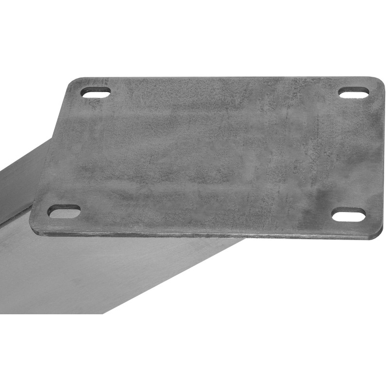 Patas de mesa Duncan, 120 x 68 x 71 cm, acero inoxidable