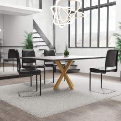 Patas de mesa doradas Biloxi S