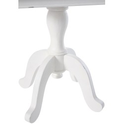 Mesa de bistró Grasby natural/blanca