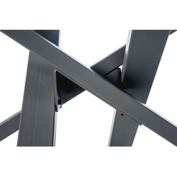 Patas de mesa Jimmy 120x60x72 gris