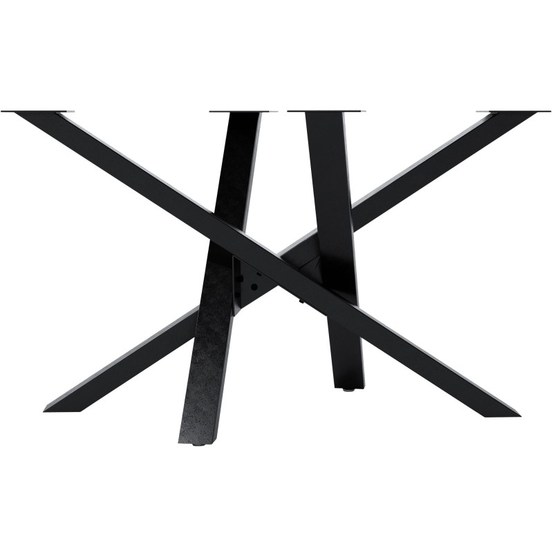 Patas de mesa Jimmy 120x60x72 negro industrial