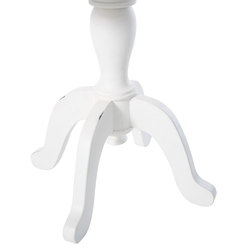 Mesa auxiliar Goa 50 natural/blanca