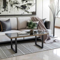 2 patas de mesa Velden, 40 cm, negras