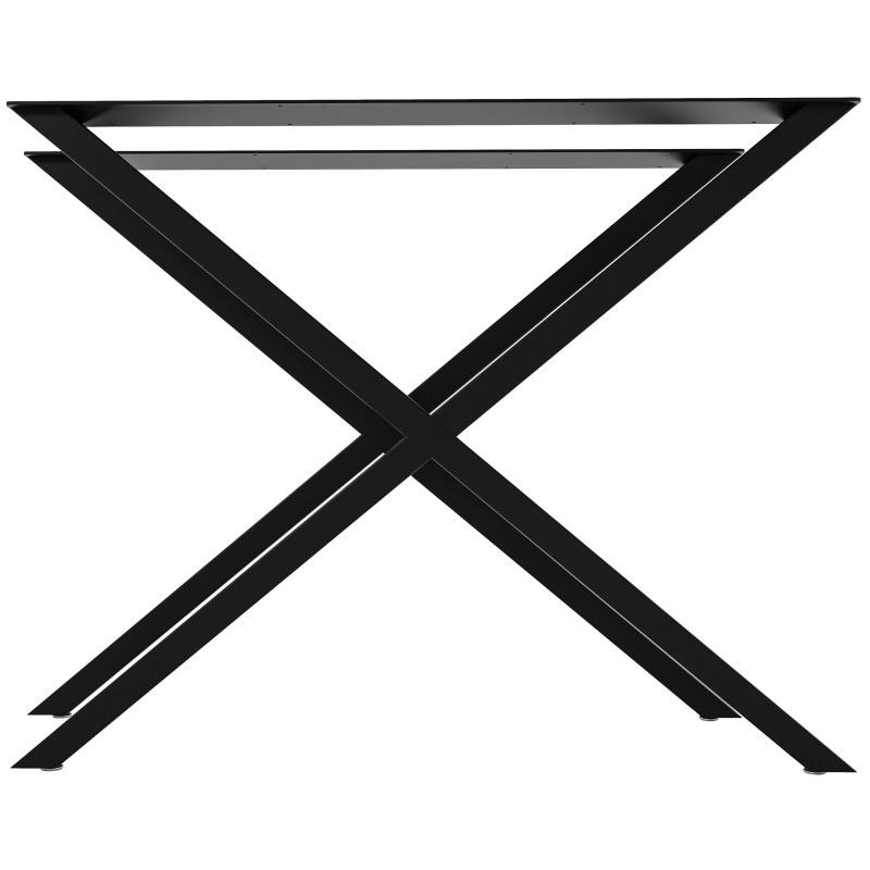 2 patas de mesa Swift L, negras