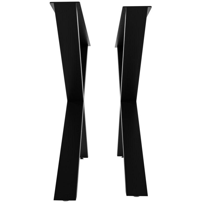 2 patas de mesa Swift L, negras