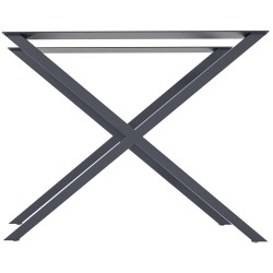 2 patas de mesa Swift L grises