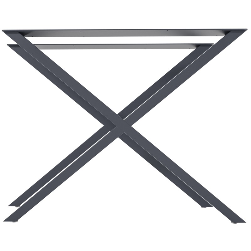 2 patas de mesa Swift L grises