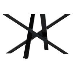 Patas de mesa Jimmy 120x70x72 negro industrial