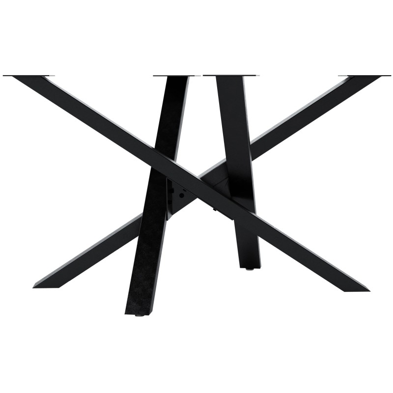 Patas de mesa Jimmy 120x70x72 negro industrial