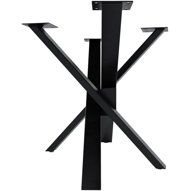 Patas de mesa Jimmy 120x70x72 negro industrial