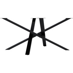 Patas de mesa Jimmy 160x80x72 negro industrial