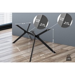 Patas de mesa negras Cascada S