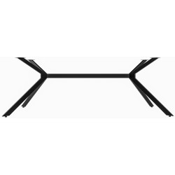 Patas de mesa Cascada L negras