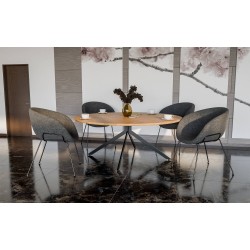 Patas de mesa negras Ladera