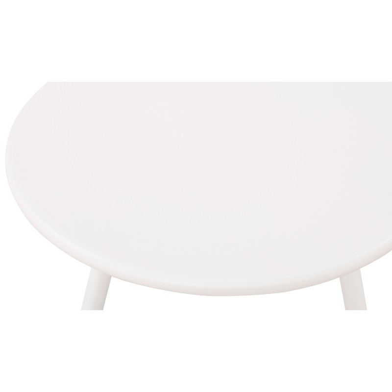 Mesa de centro Berea, blanca