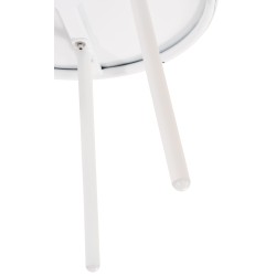 Mesa de centro Berea, blanca