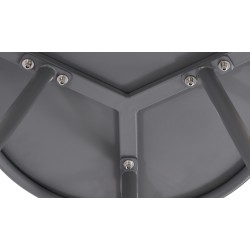 Mesa de centro Berea, gris oscuro