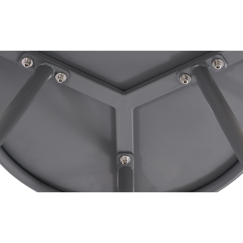 Mesa de centro Berea, gris oscuro