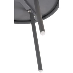 Mesa de centro Berea, gris oscuro