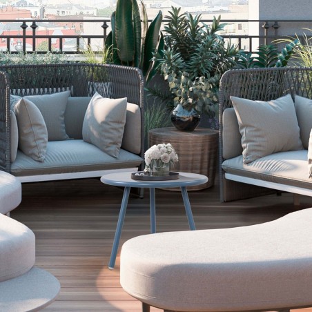 Mesa de centro Berea, azul