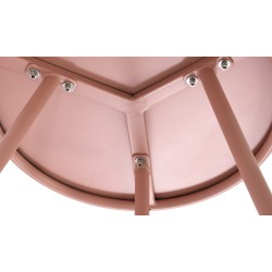 Mesa de centro rosa Berea