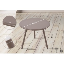 Mesa de centro Berea en color topo