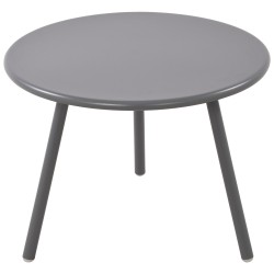 Mesa de centro Minot, gris oscuro