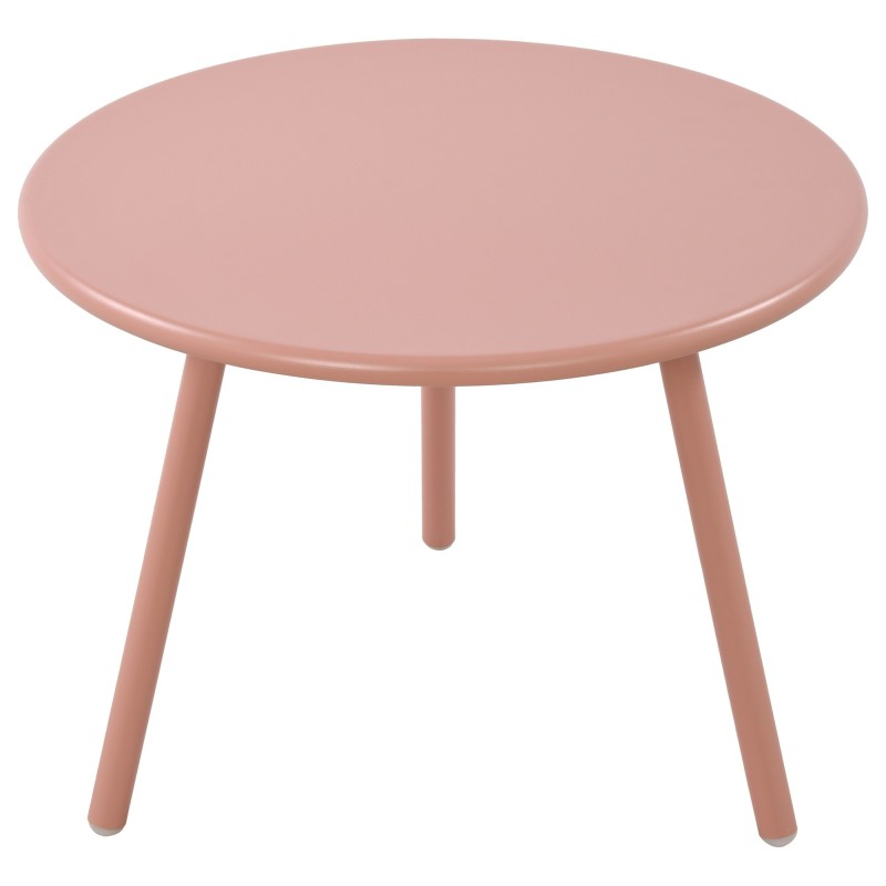 Mesa de centro Minot, rosa