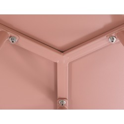 Mesa de centro Minot, rosa