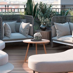 mesa de centro de terracota Minot