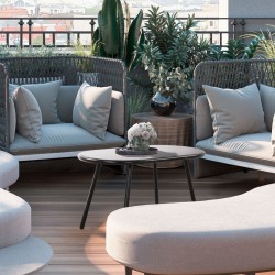 Mesa de centro Velva, negra