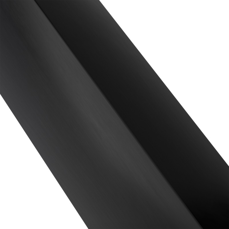 Patas de mesa Hardwick, 150 x 78 x 71 cm, negro industrial