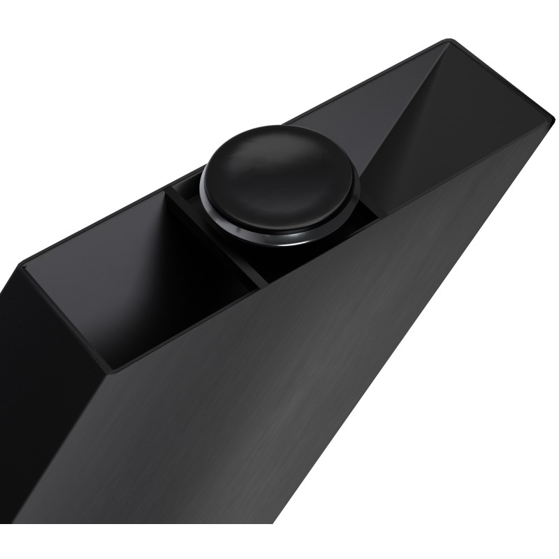 Patas de mesa Hardwick, 150 x 78 x 71 cm, negro industrial