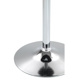 Mesa alta redonda negra Lamoni