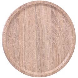 Mesa auxiliar Aspen M, roble