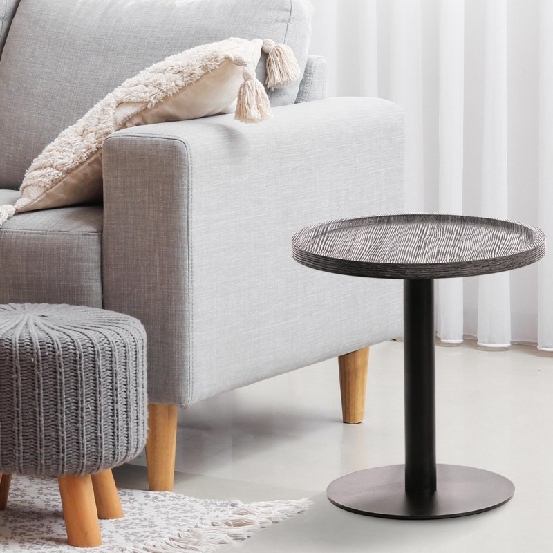 Mesa auxiliar Aspen M, gris