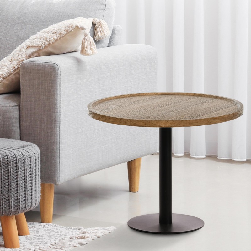 Mesa auxiliar Aspen L, marrón