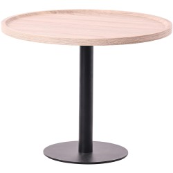 Mesa auxiliar Aspen, roble