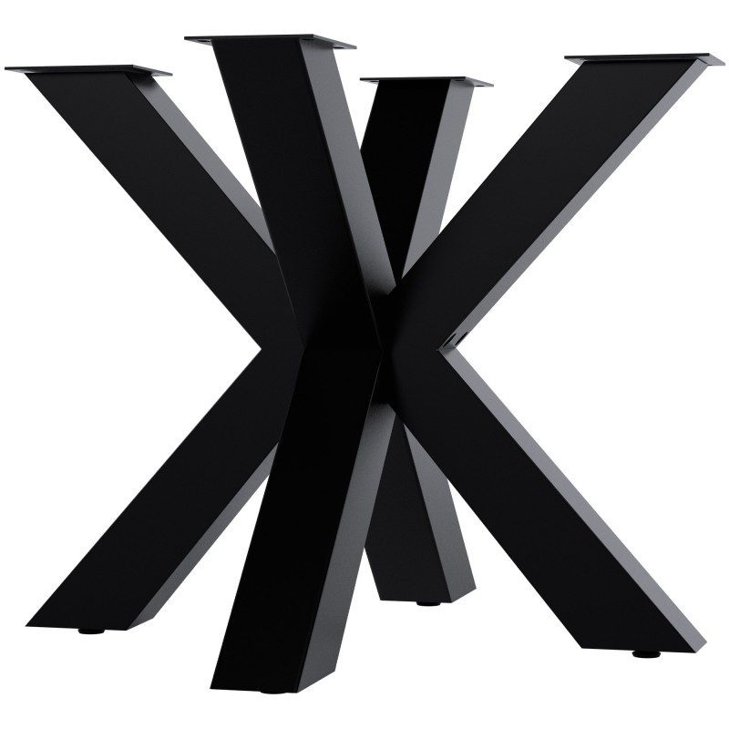 Patas de mesa Harlan 85x85x71 negras