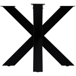 Patas de mesa Harlan 85x85x71 negras