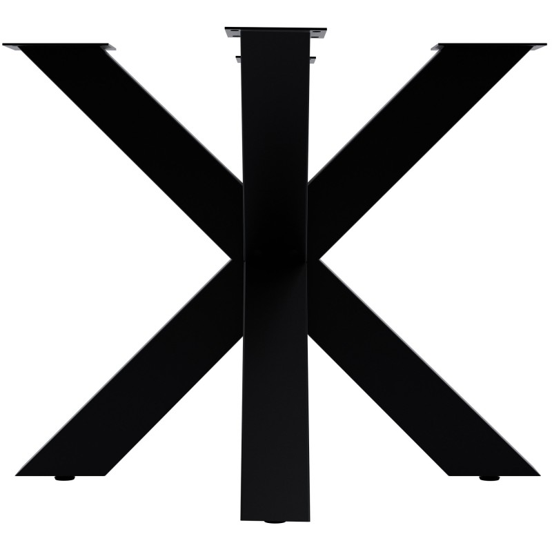 Patas de mesa Harlan 85x85x71 negras