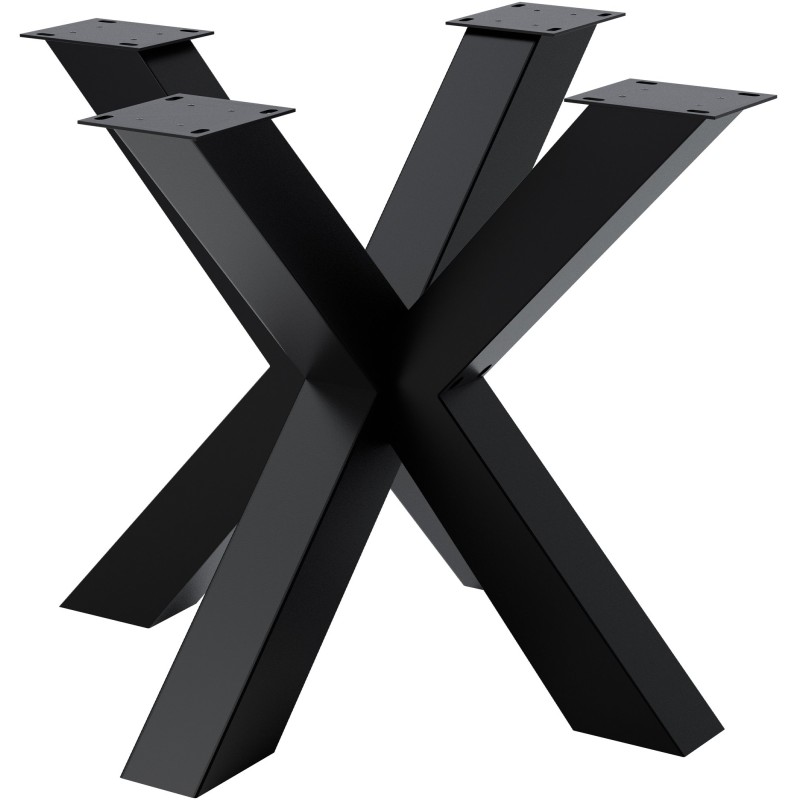 Patas de mesa Harlan 85x85x71 negras