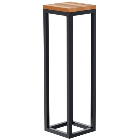 Mesa auxiliar Manteo de roble, 20x20x70 cm